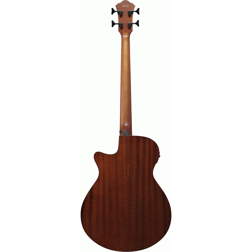 Ibanez AEGB24E BKH Acoustic Bass Guitar in Black High Gloss