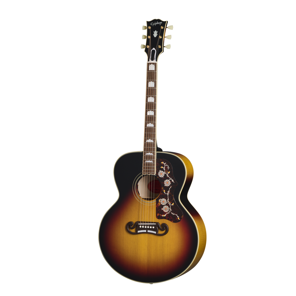Epiphone 1957 SJ-200 Vintage Sunburst with Hard Case
