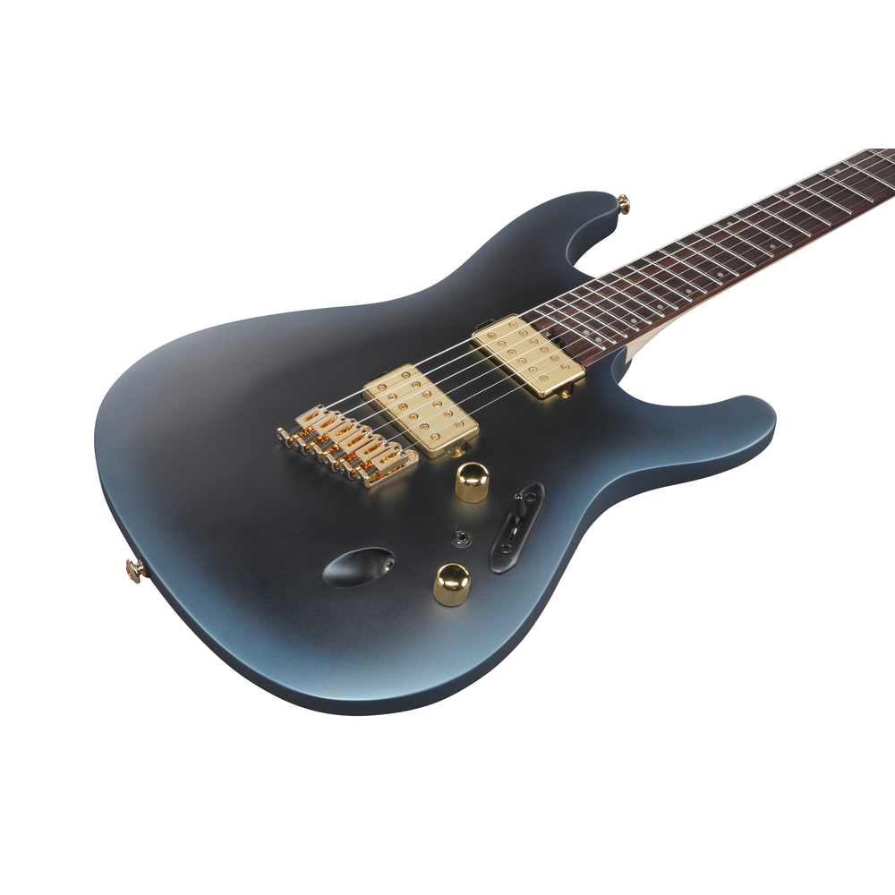 Ibanez SML721 MAM Electric Guitar in Midnight Arctic Ocean Matte