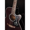 Takamine G70 Series NEX AC/EL Guitar in Transparent Black Gloss Finish GN75CE