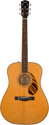 Fender PD-220E Dreadnought Acoustic Guitar In Natural With Ovangkol Fingerboard