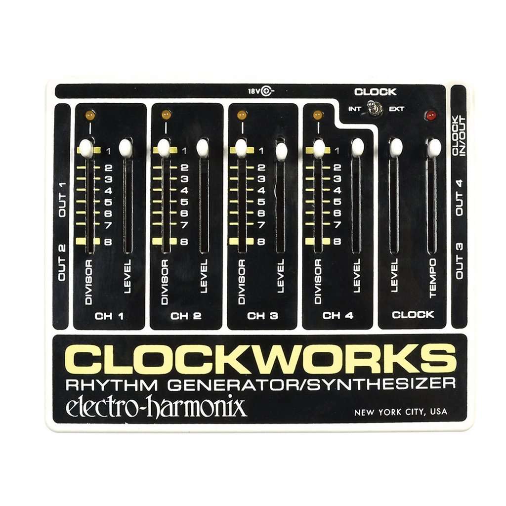 ElectroHarmonix Clockworks Rhythm Generator Synthesizer
