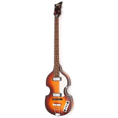 Hofner Ignition Series Electric Violin Beatle Bass In Sunburst w/Hard Case