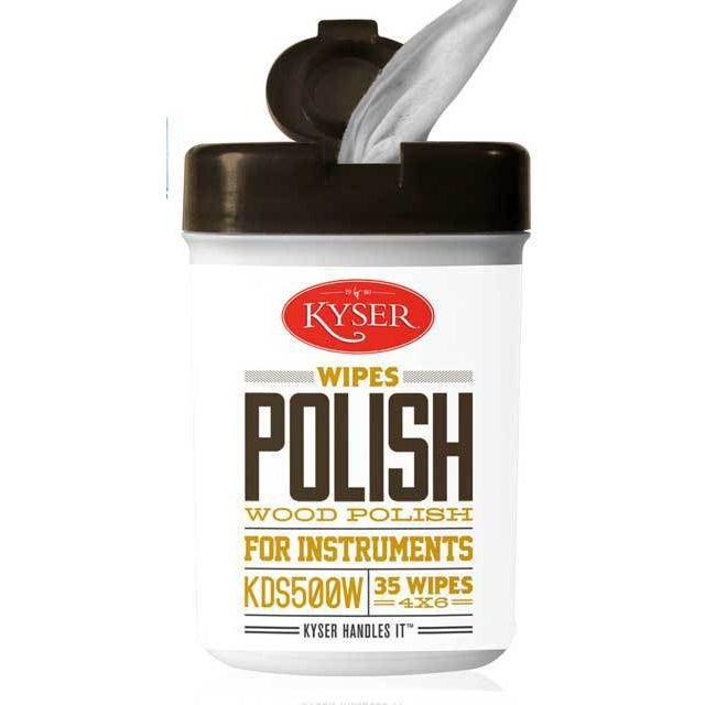 Kyser Wood Instrument Polish Wipes 35 Pack