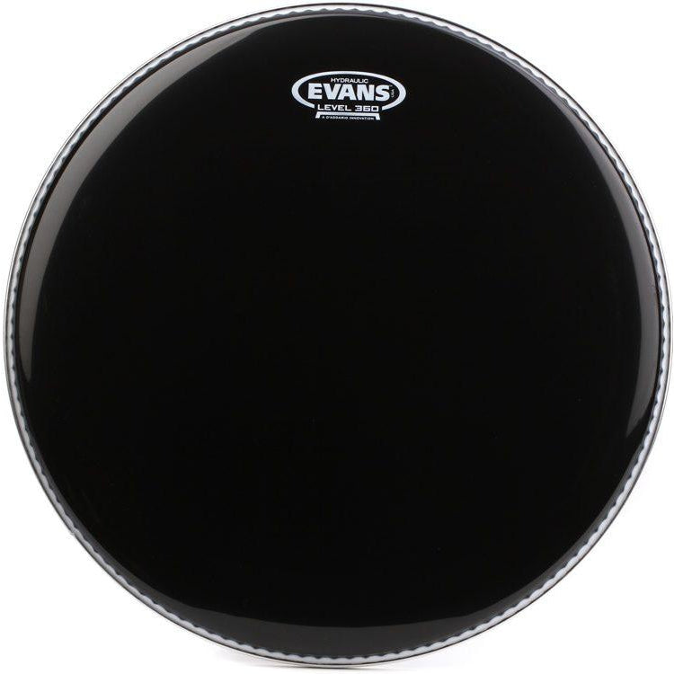 Evans Hydraulic Black Drum Head, 6 Inch