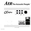 AER Alpha 40 Acoustic Guitar Amplifier