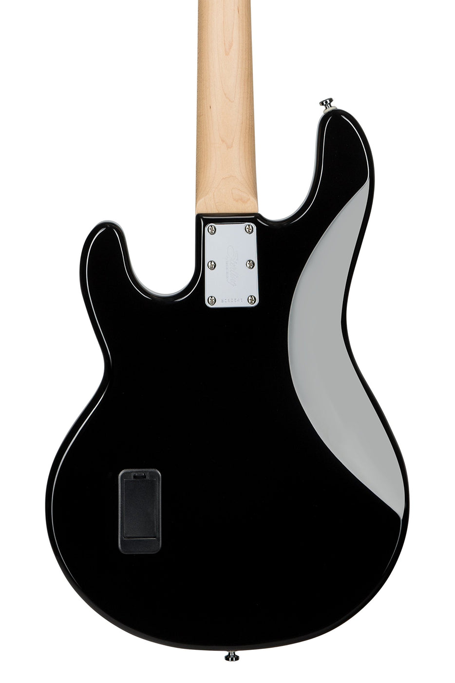 Sterling by Music Man StingRay 4 Bass Guitar In Black, Haworth Guitars
