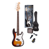 SX P Bass Kit Electric Bass Kit in Sunburst