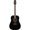 Takamine G30 Series Dreadnought Acoustic Guitar in Black Gloss Finish (TGD30BLK)