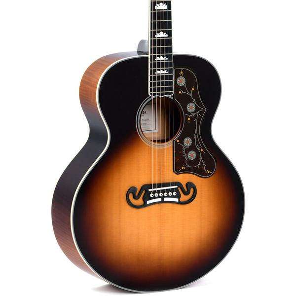 Sigma GJA-SG200 Sunburst Jumbo Acoustic Electric Guitar, Haworth Guitars