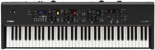Yamaha CP73 Digital Stage Piano w/ Balanced Hammer Standard Keyboard In Black