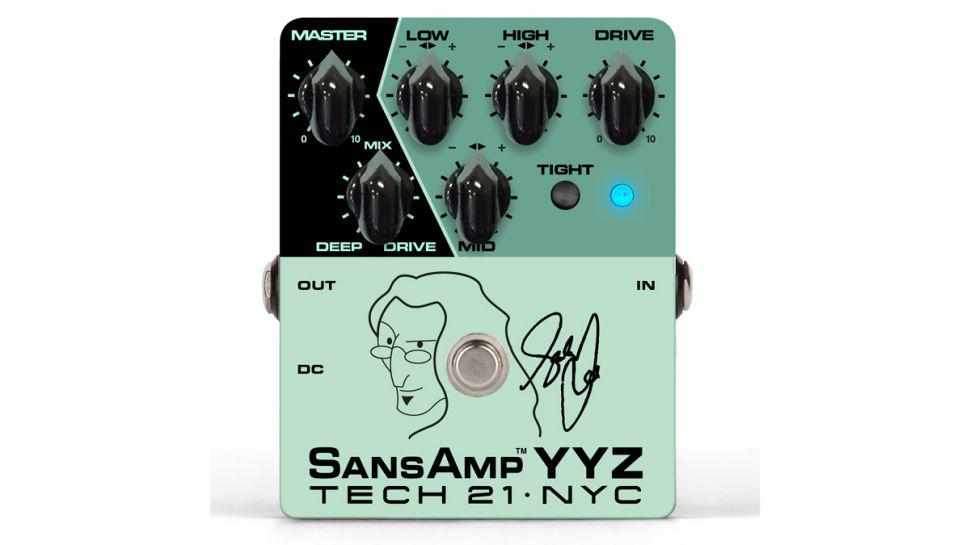 Tech 21 develops Geddy Lee Signature SansAmp pedal for Rush bassist’s “new projects”