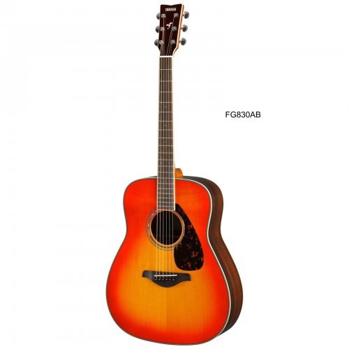 Yamaha FG830 Acoustic Guitar in Autumn Burst