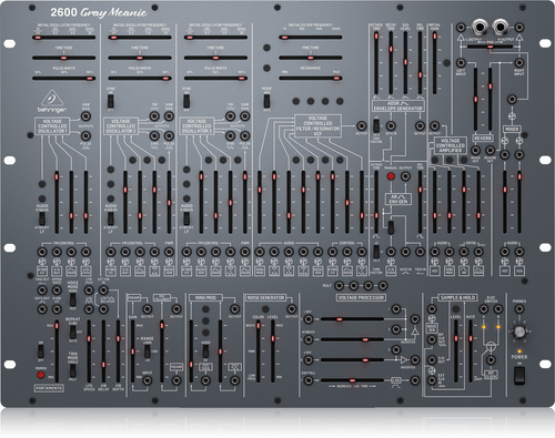 Behringer 2600 Gray Meanie Analog Synth 8RU