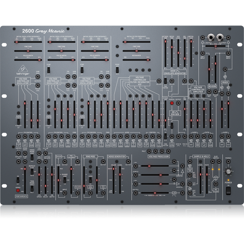 Behringer 2600 Gray Meanie Analog Synth 8RU