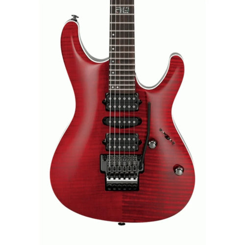 Ibanez KIKO100 Transparent Ruby Red Kiko Signature Model With Case