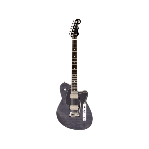 Reverend Reeves Gabrels Signature Electric Guitar in Trans Black FM TRBK-RE