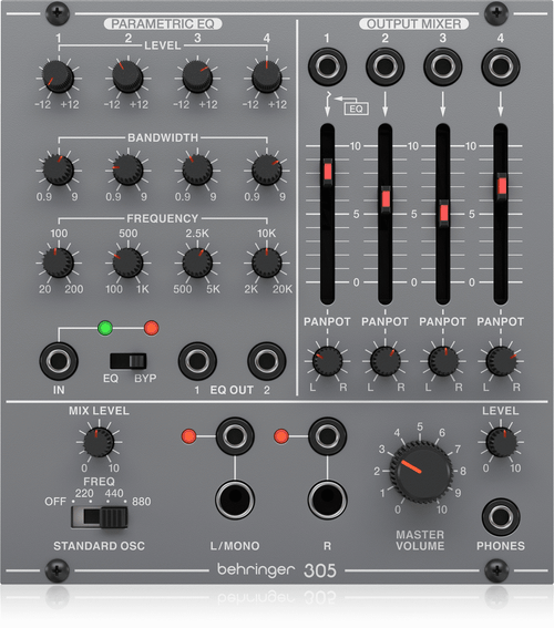 Behringer 305EQMIXEROUTPUT Eurorack Module