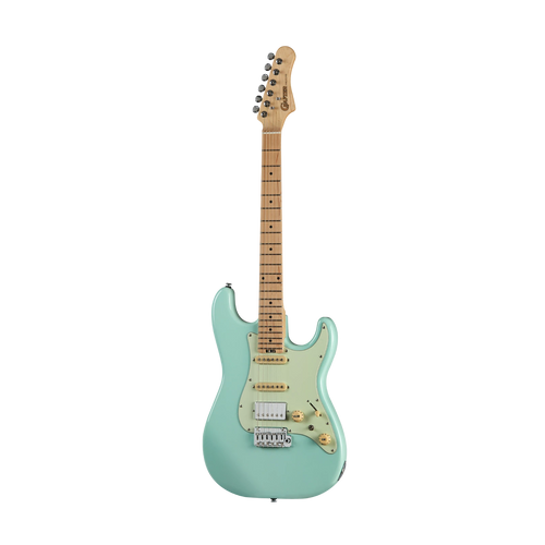 Crafter Silhouette HSS Electric Guitar in Ara Green