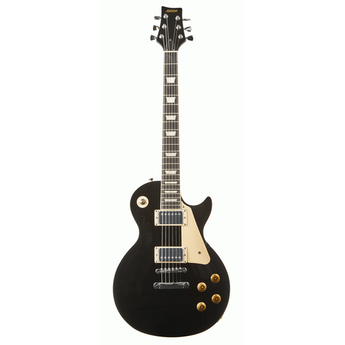 Ashton AGL343BK Electric Guitar LP Shape in Black