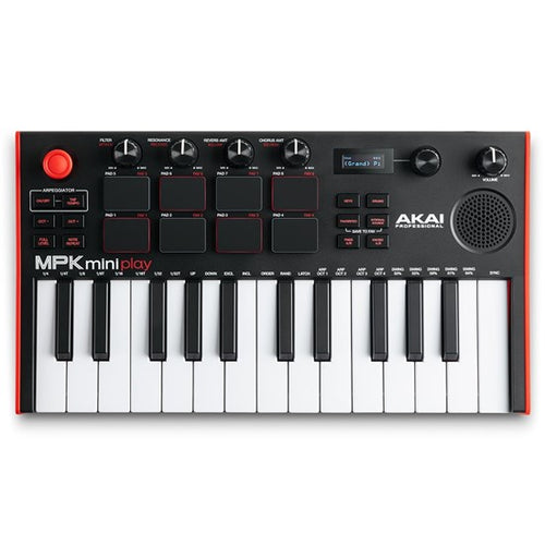 Akai MPK Mini Play MK3 Compact Keyboard & Pad Controller w/ Built-In Synth & Speaker