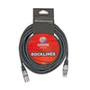 Carson ROM20L Rocklines XLR to XLR Microphone Cable – 6m