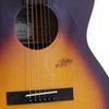 Aria MF200 Mayfair Series Folk Body Acoustic Guitar in Matt Tobacco Sunburst