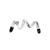 Gibson Lightning Bolt Seatbelt Strap White