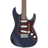 Ibanez AZ2203NT DBF Prestige Electric Guitar w/ Case in Dark Tide Blue Flat