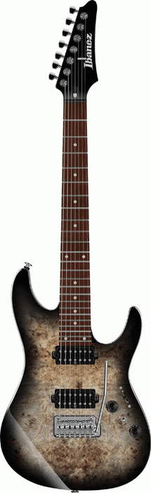 Ibanez AZ427P1PB CKB Premium Electric Guitar w/ Bag in Charcoal Burst Flat