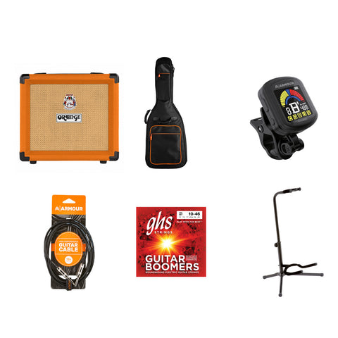 Armour Orange Electric Guitar Add On Pack - $394 Value!