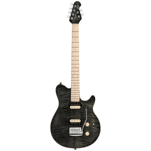Sterling by Music Man Axis AX3 Flame Maple in Trans Black