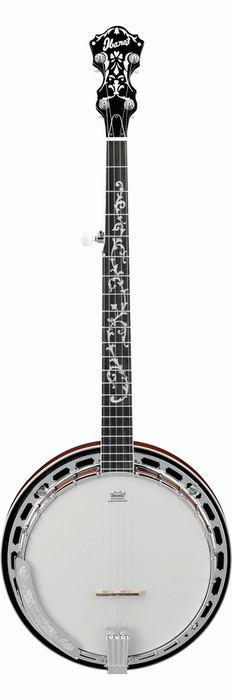 Ibanez B200 5 String Banjo in Natural