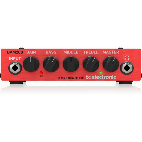 TC Electronic BAM200 Ultra-Compact 200 Watt Bass Head