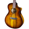 Breedlove Pursuit Exotic Series Concert Tiger's Eye CE Myrtlewood BL-PUCERT-TE