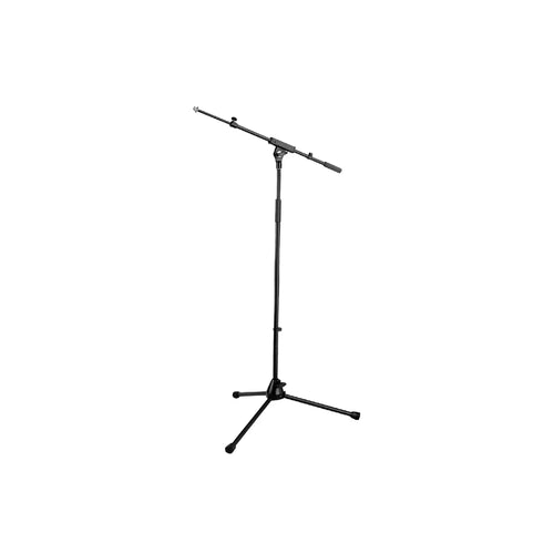 SOUNDKING - TRIPOD MICROPHONE STAND WTELESCOPIC BOOM - 1010-1710MM - 530-910MM (BOOM) - ALUMINIUM