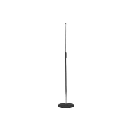 SOUNDKING - ROUND BASE STRAIGHT UP MICROPHONE STAND - 880-1580MM - BLACK