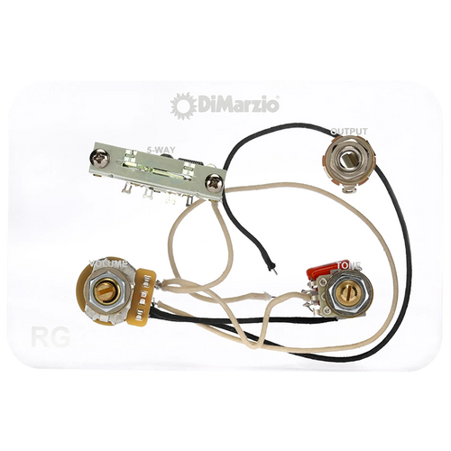 Dimarzio HSH Strat® Push/Pull Wiring Harness.