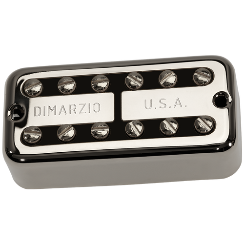 Dimarzio DP294FNB New'Tron™ Guitar pickup. Bridge. Nickel cover.