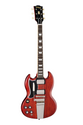 Epiphone 1964 SG Standard Reissue with Maestro Vibrola Left Handed, Cherry Red