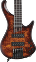 Ibanez EHB1505SDEL Headless Bass Guitar 5-String Dragon Eye Burst Low Gloss w/ Gigbag