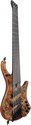 Ibanez EHB1506MS ABL Electric Bass Guitar In Amber Poplar Burl