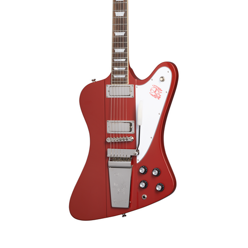 Epiphone 1963 Firebird V Maestro w/ Case in Ember Red