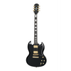 Epiphone SG Custom 2-Hum in Ebony w/ Bag