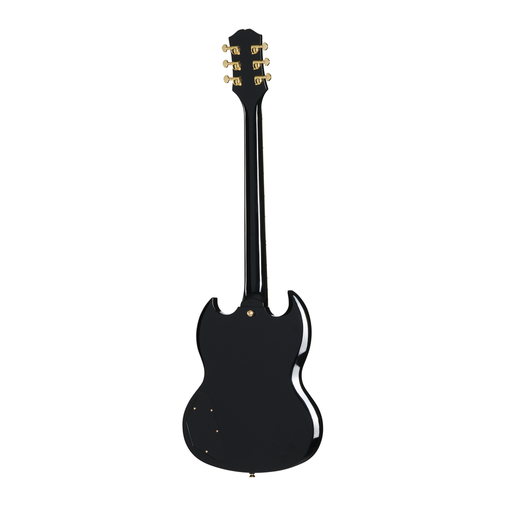 Epiphone SG Custom 2-Hum in Ebony w/ Bag