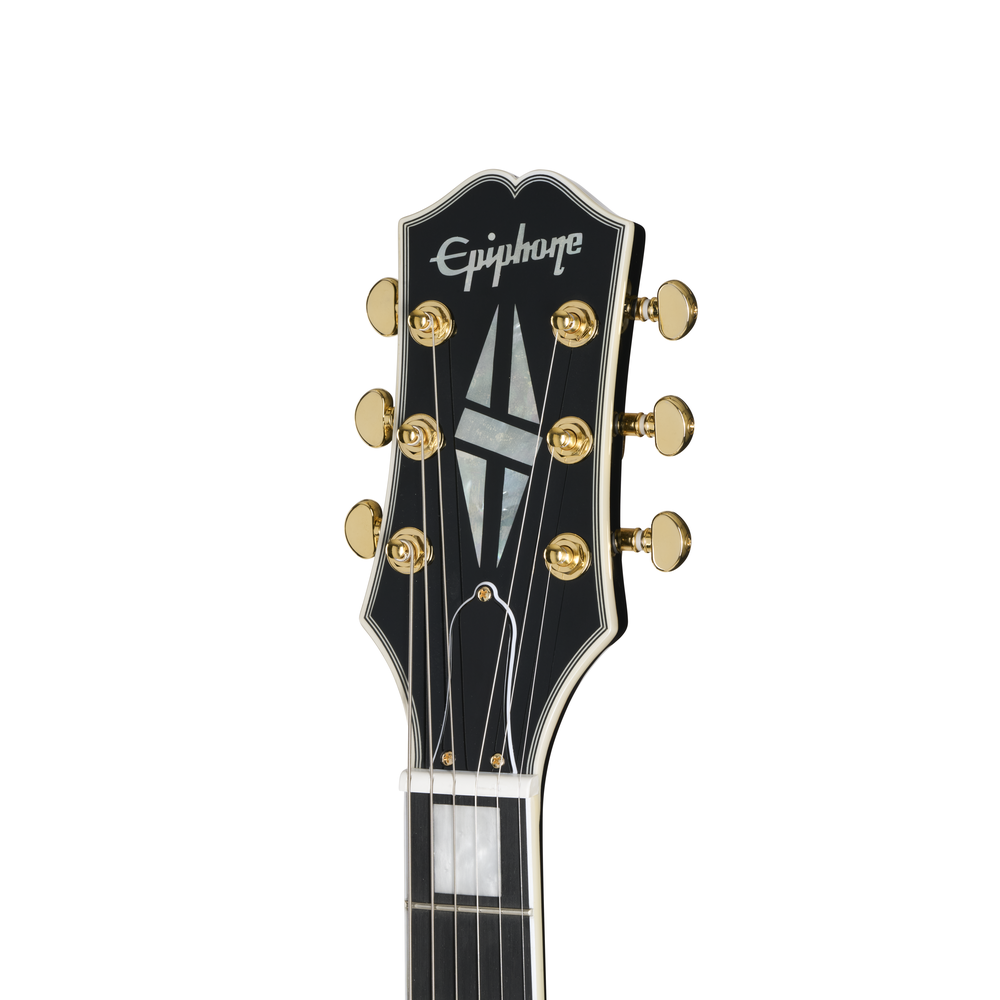 Epiphone SG Custom 2-Hum in Ebony w/ Bag