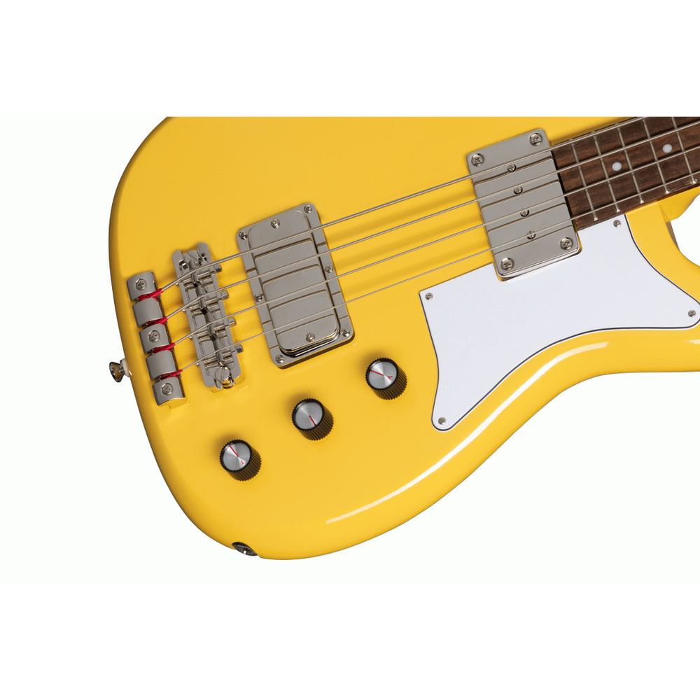 Epiphone Newport Bass in Sunset Yellow