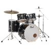Pearl Export Drum kit 5-pc. 22" Rock Shell Pack - Jet Black