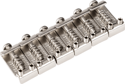 Fender American Standard Stratocaster® Bridge Saddles ('08-Present), Nickel, Set of 6