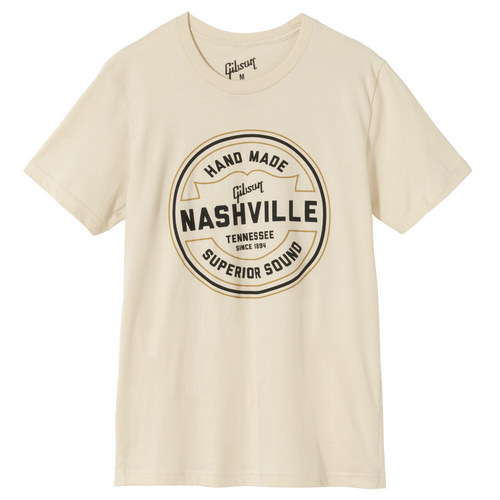 Gibson Handmade In Nashville Tee Cream Large